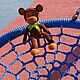 Обезьнка. Амигуруми куклы и игрушки. Ирина. Интернет-магазин Ярмарка Мастеров.  Фото №2