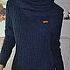 Knitted tunic,42-46r.,wool. Tunics. alena11-75. Online shopping on My Livemaster.  Фото №2