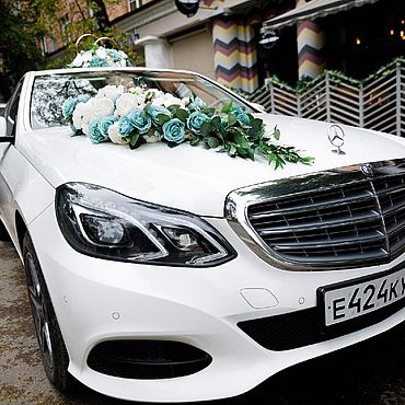 Украшение авто на свадьбу Великий Новгород