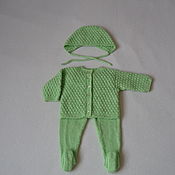 Одежда детская handmade. Livemaster - original item Clothing Sets: Set for a newborn baby girl. Handmade.