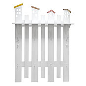 Для дома и интерьера handmade. Livemaster - original item Clothes hanger wall-mounted City with shelf white. Handmade.