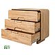Комод из массива дуба Deo, бейц-масло. Комоды. Стол заказов мебели из дуба MOS-OAK. Интернет-магазин Ярмарка Мастеров.  Фото №2