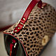Order 'Amy' cross-body bag with leopard pattern. Anastasia Kaufman. Livemaster. . Crossbody bag Фото №3