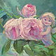 Oil painting on canvas. Angel blooming garden, Pictures, Moscow,  Фото №1