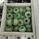 Нефрит 14 мм подвеска бублик, ПД080, ШТУКА. Бусины. iva_crystals. Интернет-магазин Ярмарка Мастеров.  Фото №2