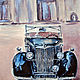 Painting: watercolor on paper VINTAGE CAR. Pictures. pictures & decor of TanyaSeptember. Online shopping on My Livemaster.  Фото №2