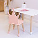 Order Children's table and chair Crown. kacheli43. Livemaster. . Furniture for a nursery Фото №3