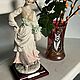 Capodimonte figurine 'Girl with flowers', D. Armani, Italy. Vintage statuettes. Dutch West - Indian Company. My Livemaster. Фото №5