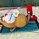 Балдежный котик, котик в подарок, купить кота, кот ручной работы, Войлочная игрушка, Уфа,  Фото №1