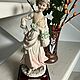 Capodimonte figurine 'Girl with flowers', D. Armani, Italy, Vintage statuettes, Arnhem,  Фото №1
