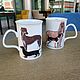 Vintage:  Dogs Galore porcelain mug (4993), Vintage mugs, Tyumen,  Фото №1