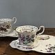Винтаж: Кофейная/ чайная пара « December », « February », Royal Albert , Англи. Сервизы винтажные. Brocante chez Alla. Интернет-магазин Ярмарка Мастеров.  Фото №2