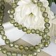 Циркон травяной 4мм граненые бусины шар. Бусины. Anis shop наборы камни фурнитура. Ярмарка Мастеров.  Фото №4