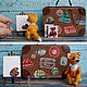 custom! Suitcase for the Fox-artist. Doll houses. CountersunkHouses (olgamutina). My Livemaster. Фото №4