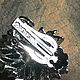 Винтаж: Клипсы "Серебристые цветы", Lisner, Америка. Серьги винтажные. 'Голландская Вест-Индская компания'. Ярмарка Мастеров.  Фото №5