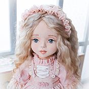 Ангел. Текстильная коллекционная кукла