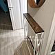 Консольный стол  ASTI light. Консоли. SLIVA wood deco. Ярмарка Мастеров.  Фото №6