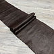 Togo Track Brown (0,8-1,0 мм), цв. Т.корич., натуральная кожа питона. Кожа. Prima Pelle (Марина). Интернет-магазин Ярмарка Мастеров.  Фото №2