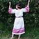 Slavic shirt. Costumes3. zimushkaoo. My Livemaster. Фото №5