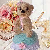 Куклы и игрушки handmade. Livemaster - original item Knitted pincushion bear.. Handmade.