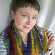 Заказать Тонкая шаль из шерсти. IRINA GRUDKINA Handmade Knitwear. Ярмарка Мастеров. . Шали Фото №3