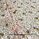 Ткань кружевное вышитое  полотно  пудра Н 022, Ткани, Москва,  Фото №1