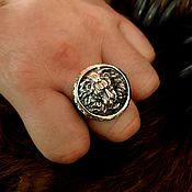 Украшения handmade. Livemaster - original item The ring of LEO. Handmade.