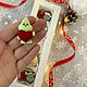 Шоколадный набор «Гринч». Подарочные боксы. Choco dreams. Ярмарка Мастеров.  Фото №4