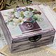 Box vintage bouquet of flowers. Box. Studio Villa-Oliva. My Livemaster. Фото №4