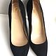 Evening Stiletto Shoes PEPE JEANS black suede 38 size Italy. Vintage shoes. *¨¨*:·.Vintage Box.·:*¨¨*. Интернет-магазин Ярмарка Мастеров.  Фото №2