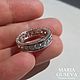 Кольцо дорожка серебро 925 пробы инкрустированное фианитами. Кольца. MARIA GUSEVA Fashion Jewelry. Интернет-магазин Ярмарка Мастеров.  Фото №2