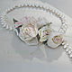 БУСЫ. GOCCIA. Колье. Кумпан Юлия FLOWERS  ACCESSORIES. Ярмарка Мастеров.  Фото №4