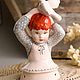 Набор из полукуколки half doll с ножками Ладушка. Будуарная кукла. Таша и ее Крылатый зай. Ярмарка Мастеров.  Фото №4