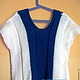 Vest women's knit (hand knit, warm, blue). Vests. Lovely stuff. Online shopping on My Livemaster.  Фото №2