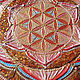 Amber mandala of Prosperity. The Seed Of Life. Pictures. veronika-suvorova-art. My Livemaster. Фото №5