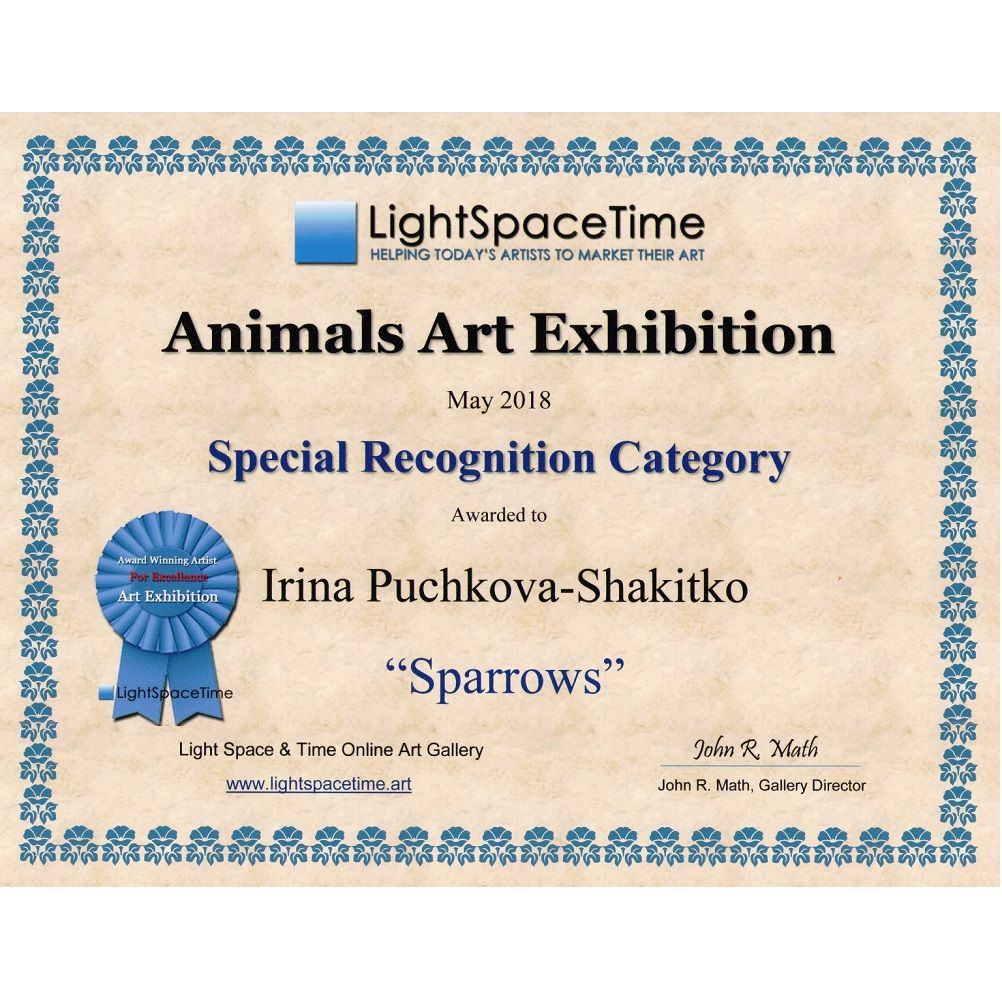Онлайн выставка Animals Art Exhibition