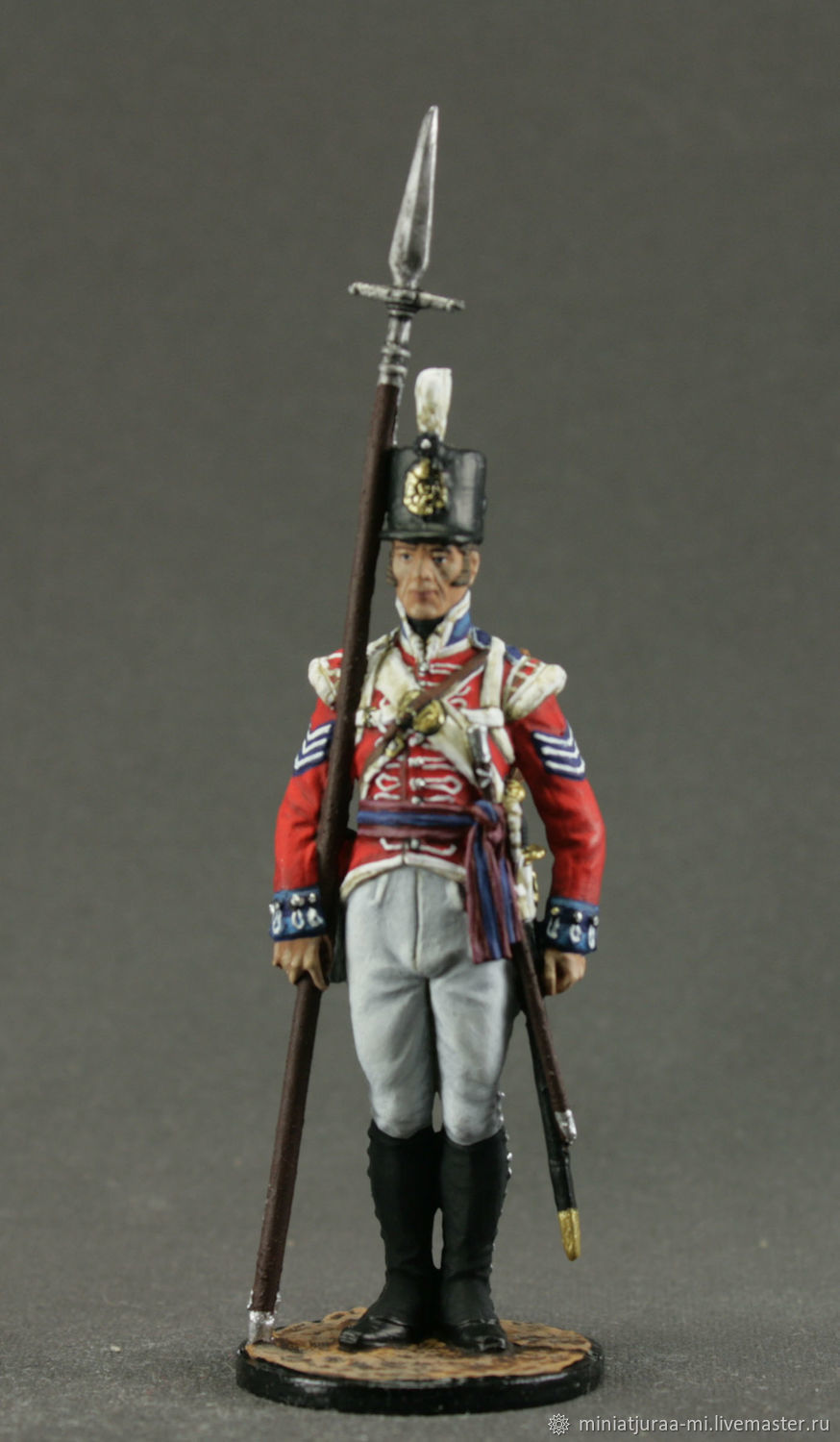 Tin soldier Russia 1812 54 mm figure Grenadiers 