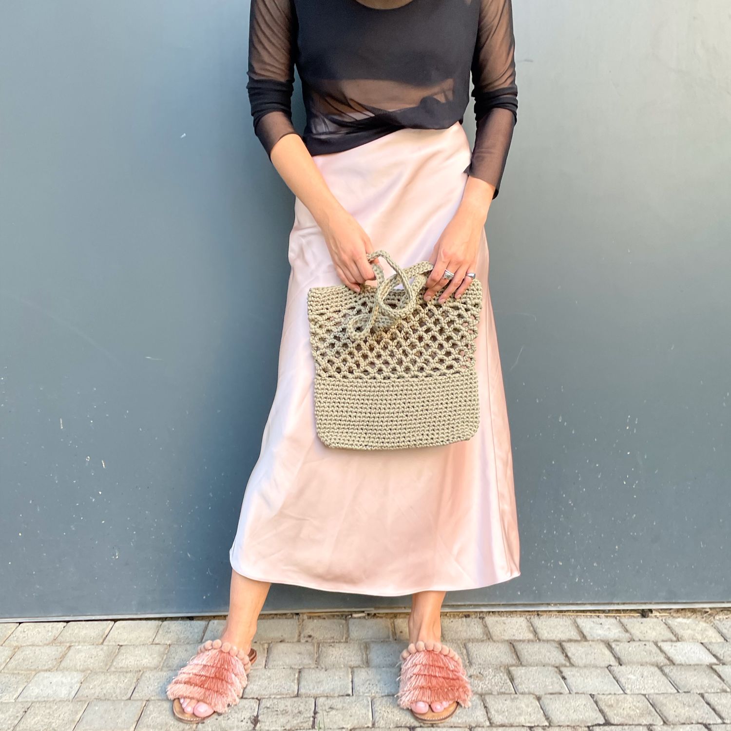 Сумка вязанная в интернет-магазине Ярмарка Мастеров по цене 1500 ...