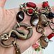 Колье сотуар со змеей. Колье. Elena Moonlight Jewelry. Интернет-магазин Ярмарка Мастеров.  Фото №2