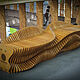 Parametric bench "Flacon". Garden benches. Wonderfool Forest. Online shopping on My Livemaster.  Фото №2