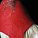 валяная шапка "Бомбей: звонок из лета". Шапки. Toronto Wool House. Интернет-магазин Ярмарка Мастеров.  Фото №2