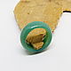 Green agate ring, chalcedony 18.75 R-R. Rings. Selberiya shop. My Livemaster. Фото №4