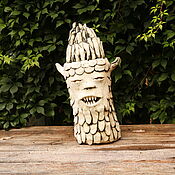 Для дома и интерьера handmade. Livemaster - original item Sculpture. The Head of the King of Mushrooms.. Handmade.