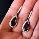 Серьги: Сирень. Серьги классические. Светлана Silver&Jewel. Ярмарка Мастеров.  Фото №5