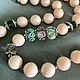 Order Jewelry sets: ' Audrey' beads, earrings, bracelet. ukrasheniyalise (UkrasheniyaLise). Livemaster. . Jewelry Sets Фото №3