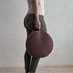 Pillow for meditation 'Dzafu' (round). Yoga Products. masterskaya-zlataslava. My Livemaster. Фото №6