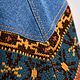 Джинсовая ретро куртка. Куртки. Sozzi-clothes. Ярмарка Мастеров.  Фото №6