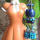 Earrings 'Shagane' (lapis, turquoise). Earrings. Pani Kratova (panikratova). Online shopping on My Livemaster.  Фото №2