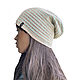 Order Summer knitted cap Selicia. avokado. Livemaster. . Caps Фото №3
