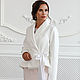 Wedding Coat White Women's Coat ' Maria Cashmere». Capes. ANLace studio. Online shopping on My Livemaster.  Фото №2